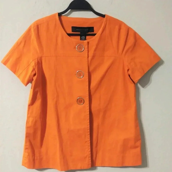 Apostrophe Orange Jacket Lrg - Picture 2 of 6